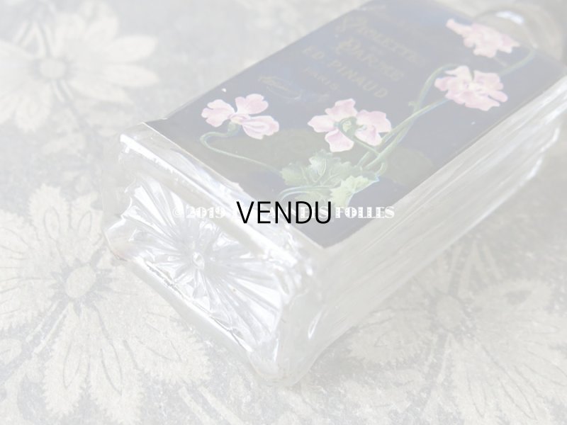 画像5: 1900年代 アンティーク パフュームボトル 菫の香水瓶 EAU DE TOILETTE VIOLETTES DES PARME - ED.PINAUD -