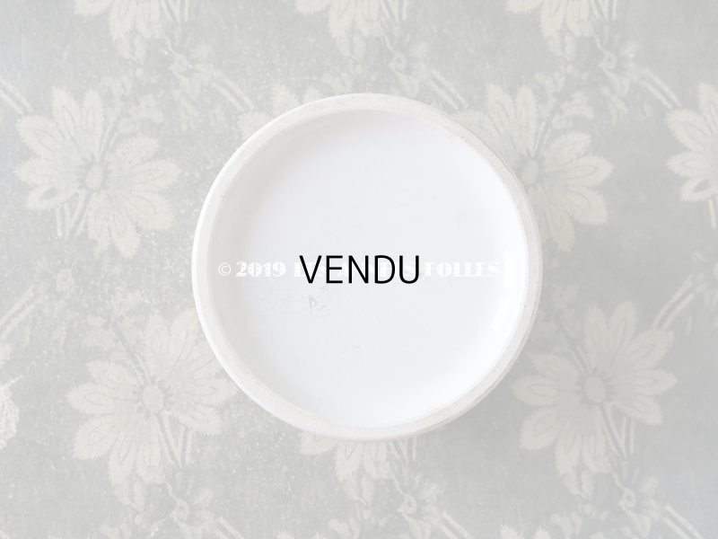 画像3: アンティーク クリームポット CREME DE SAVON AUX AMANDES AMERES - L.T.PIVER PARIS -