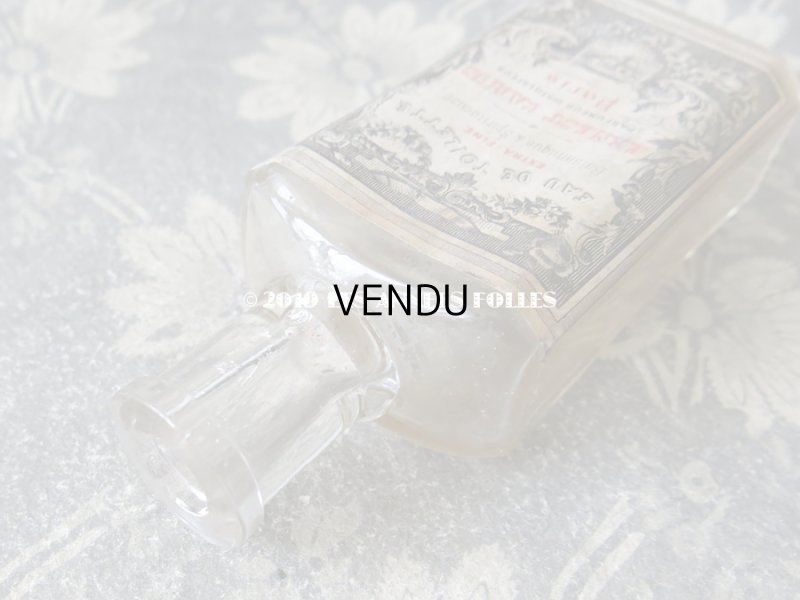 画像5: アンティーク パフュームボトル 薔薇のガーランド EAU DE TOILETTE - ERNEST CAMUS PARIS -