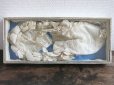 画像5: アンティーク 硝子の蓋のショーケース入り コミュニオンのヘッドリース & オモニエール & ハンカチ　プレザントワール
