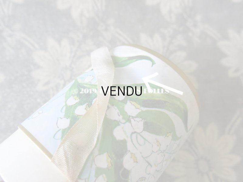 画像9: アンティーク　鈴蘭のパフュームボックス＆ボトル MUGUET DE FRANCE - BERDOUES FRANCE -