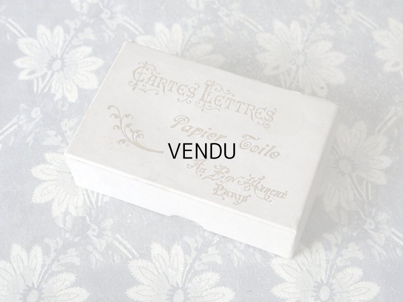 画像3: 1900年代 アンティーク レターセットの紙箱 CARTES LETTRES PAPIERTOILE - AU BON MARCHE PARIS -