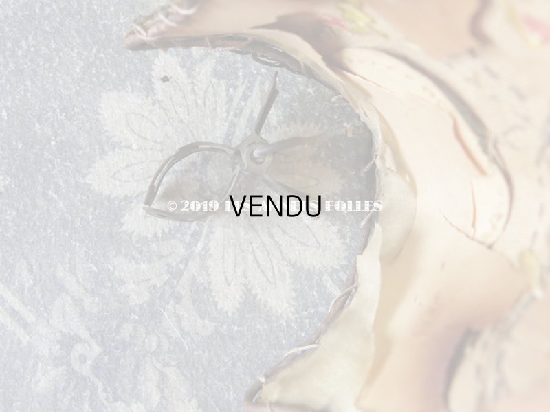 画像12: 19世紀 アンティーク  キャンドルシェード 薔薇のリボン刺繍