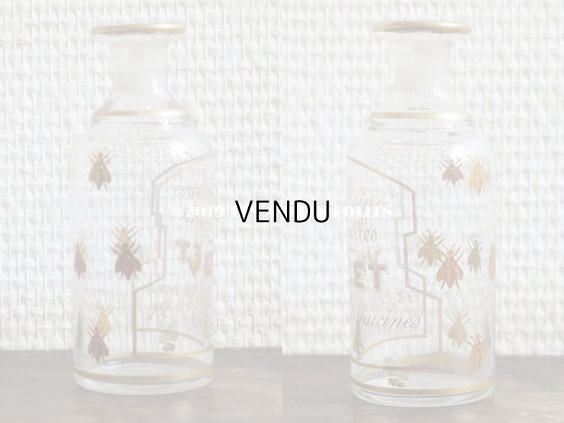 画像3: アンティーク パフュームボトル A LA REINE DES ABEILLES - VIOLET PARIS -