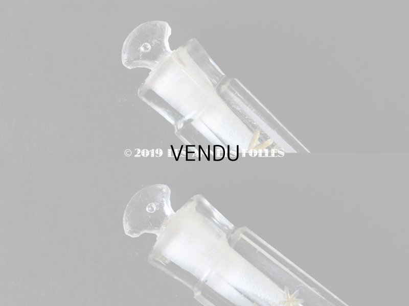 画像4: アンティーク 女王蜂 クリスタル製 パフュームリー VIOLETの気付け薬の小瓶 - VIOLET PARIS -