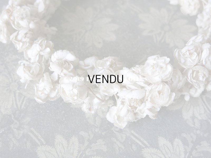 画像6: 1900年代 アンティーク 小さな薔薇の特別なヘッドリース ティアラ