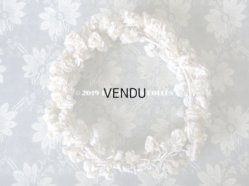 画像5: 1900年代 アンティーク 小さな薔薇の特別なヘッドリース ティアラ