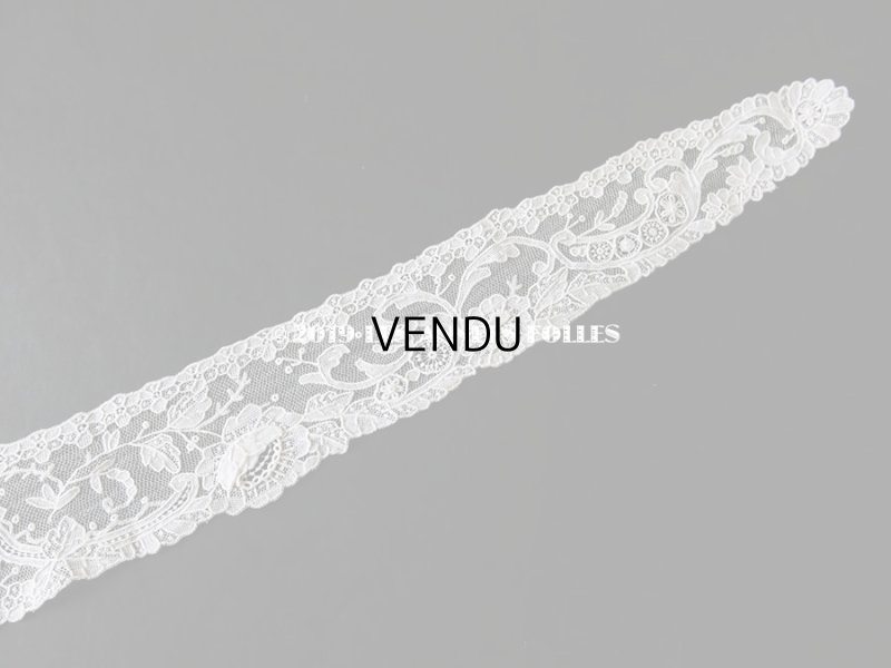 画像6: 新品同様 19世紀末 アンティーク ニードルレース ポワンドローズの付け襟 ポワンドガーズ 【ポワン・ド・ガーズ】 【ポワン・ド・ローズ】 