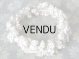 1900年代 アンティーク 小さな薔薇の特別なヘッドリース ティアラ