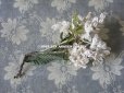 画像3: 19世紀末 アンティーク  オフホワイトの花のコサージュ　布花