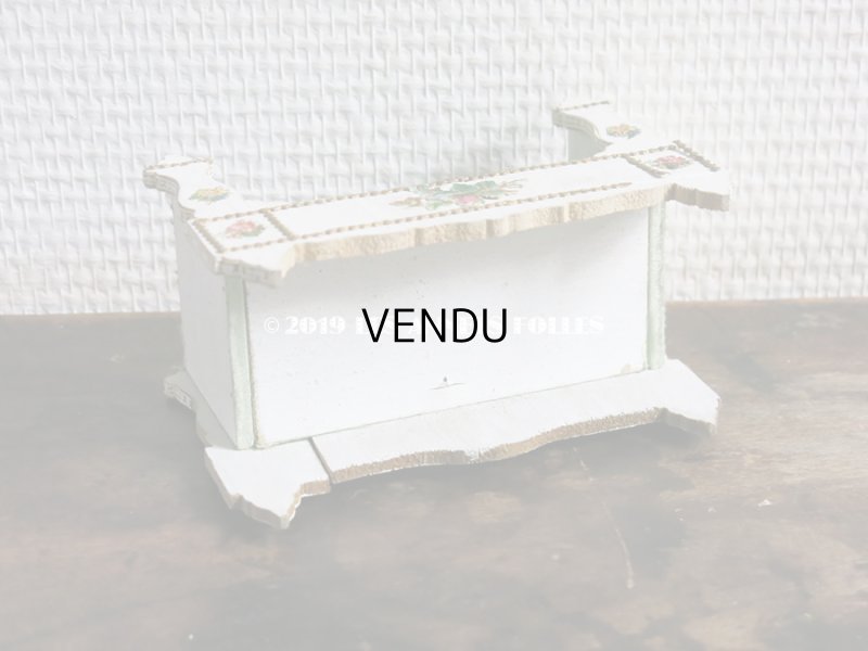 画像5: アンティーク  ミニョネット用　ドール用 ベッド