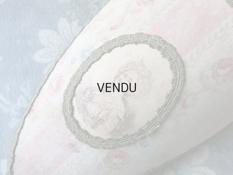 画像3: 19世紀 アンティーク ブーケ入れ 花模様