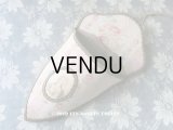 19世紀 アンティーク ブーケ入れ　花模様