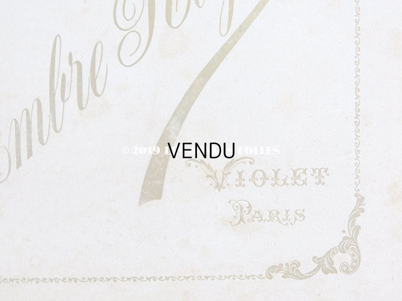 画像5: アンティーク 大きなコフレ AMBRE ROYAL - VIOLET PARIS -