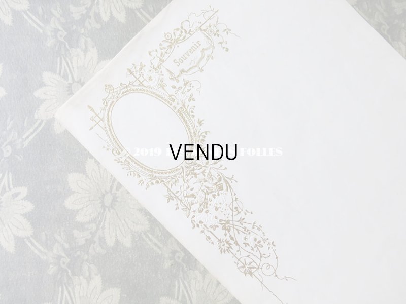 画像3: アンティーク 便箋 SOUVENIR