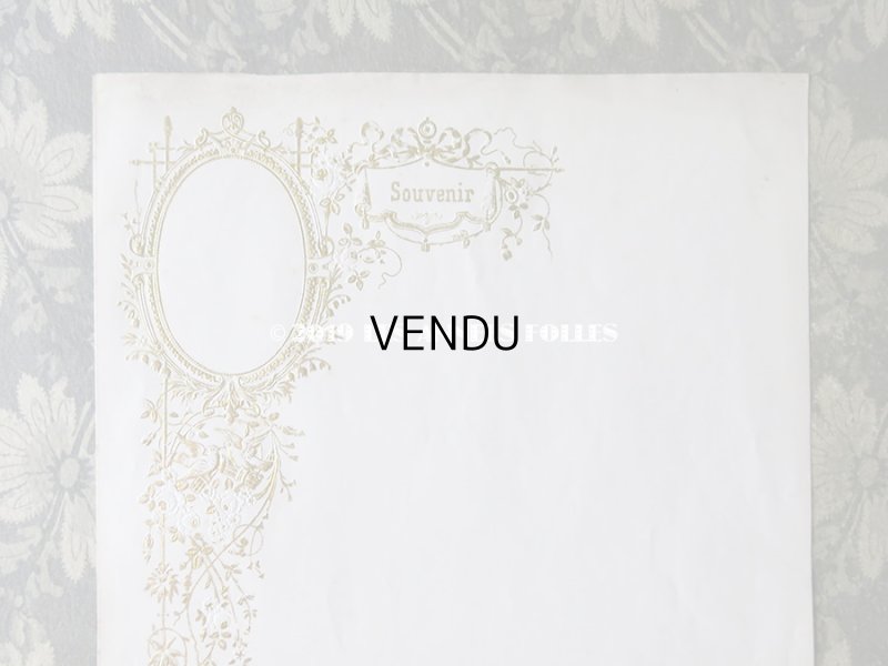 画像8: アンティーク 便箋 SOUVENIR