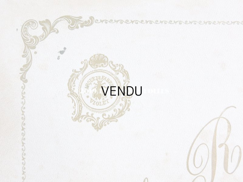 画像4: アンティーク 大きなコフレ AMBRE ROYAL - VIOLET PARIS -