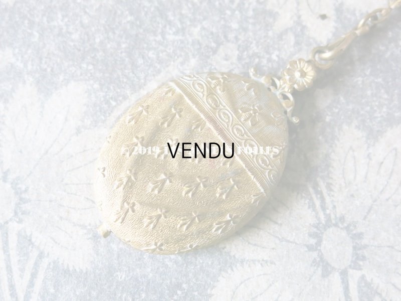 画像9: 19世紀 アンティーク シャトレーヌ ナポレオンの蜜蜂の紋章 & エルミンの紋章 CHATELAINE POMPONNE