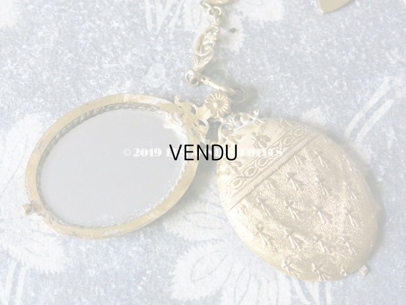 画像10: 19世紀 アンティーク シャトレーヌ ナポレオンの蜜蜂の紋章 & エルミンの紋章 CHATELAINE POMPONNE