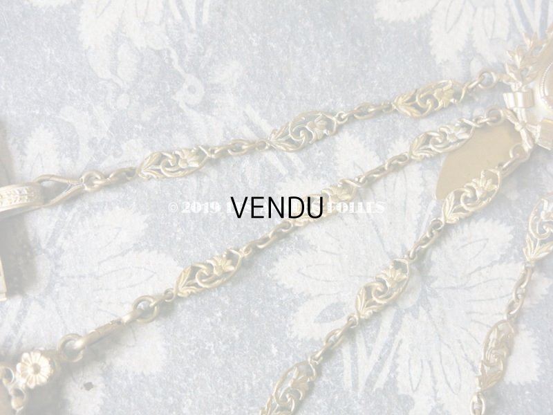 画像3: 19世紀 アンティーク シャトレーヌ ナポレオンの蜜蜂の紋章 & エルミンの紋章 CHATELAINE POMPONNE