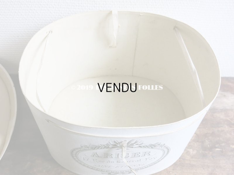 画像11: 1900年代 アンティーク ハットボックス & シルクハット - A.RISER -