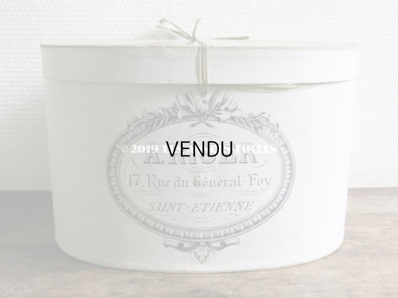 画像5: 1900年代 アンティーク ハットボックス & シルクハット - A.RISER -