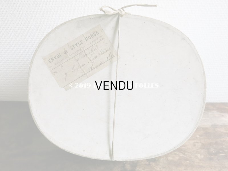 画像3: 1900年代 アンティーク ハットボックス & シルクハット - A.RISER -