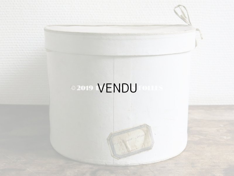 画像7: 1900年代 アンティーク ハットボックス & シルクハット - A.RISER -