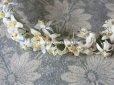 画像13: アンティーク オレンジの花のヘッドリース ワックスフラワー ウェディング 結婚式 ティアラ