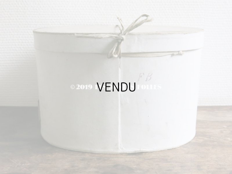 画像6: 1900年代 アンティーク ハットボックス & シルクハット - A.RISER -