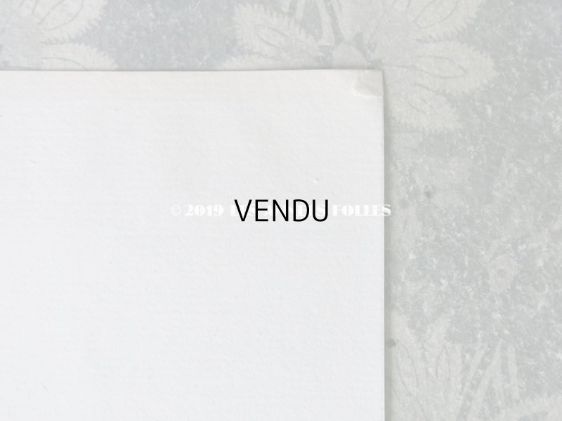 画像10: 19世紀 アンティーク メニューカード 栗鼠&フルーツのガーランド