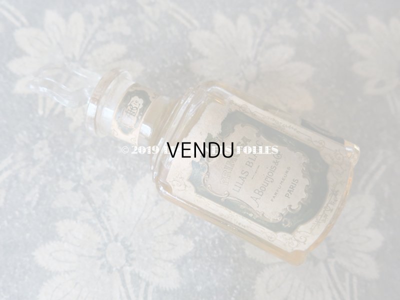 画像5: アンティーク パフュームボトル LILAS BLANC ホワイトライラック  - A. BOURJOIS&CIE PARIS -