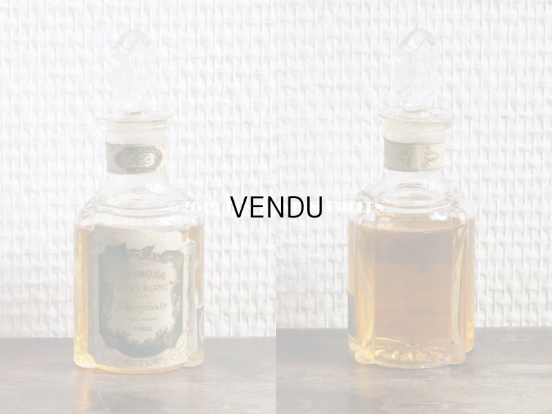 画像3: アンティーク パフュームボトル LILAS BLANC ホワイトライラック  - A. BOURJOIS&CIE PARIS -