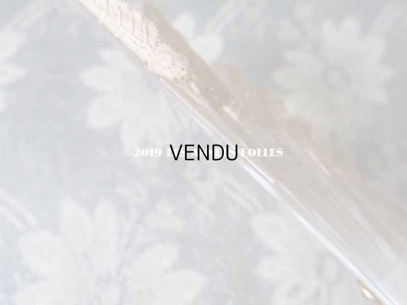 画像9: アンティーク ドール用 レースのファン デュシェス＆ポワンドガーズ 扇子