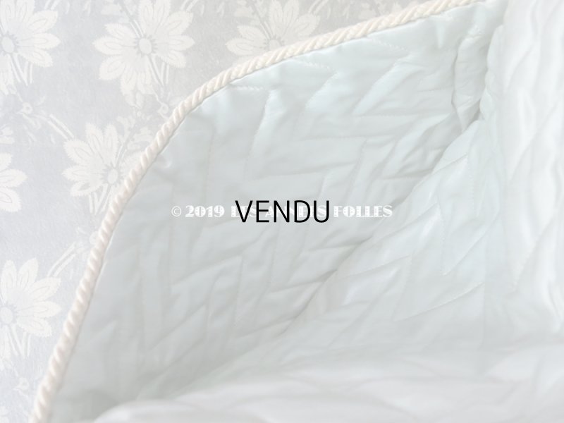 画像10: アンティーク シルク製 菫のハンキーケース ハンカチ用ポシェット 