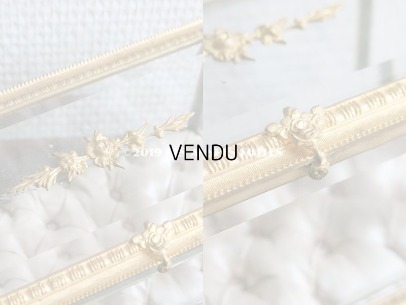 画像12: 19世紀 アンティーク 薔薇のジュエリーボックス パウダーピンクのシルク製クッション