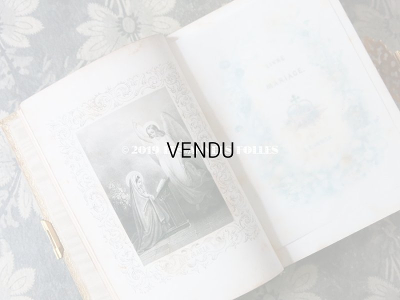 画像9: 19世紀 アンティーク  マリアージュの本