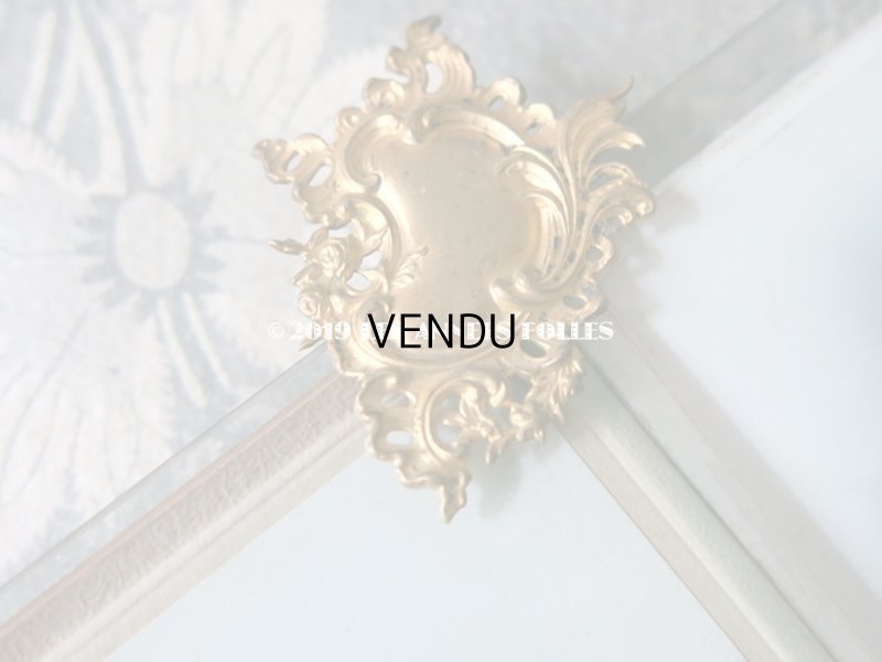 画像10: アンティーク ダブル フォトフレーム  ロカイユ装飾 ダブルフレーム