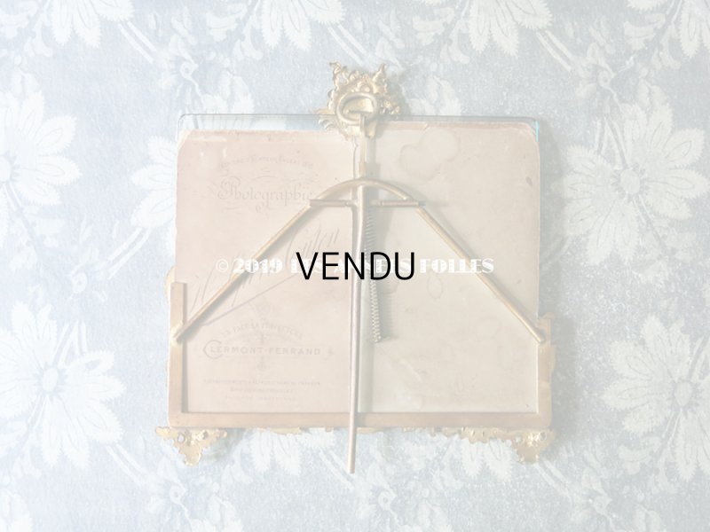 画像3: アンティーク ダブル フォトフレーム  ロカイユ装飾 ダブルフレーム