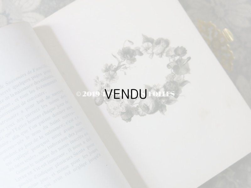 画像11: 19世紀 アンティーク  マリアージュの本