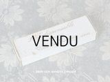 1900年代 アンティーク ウェディングヴェールのエパングルのボックス オフホワイト　L'INDISPENSABLE EPINGLES POUR VIOLES DE MARIEES