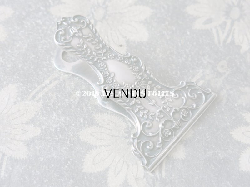 画像6: アンティーク SPAULDING & Co.社 シルバー製 ペーパークリップ - SPAULDING & Co. -