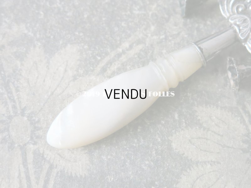 画像4: 19世紀 ナポレオン3世時代 アンティーク ラトル 麦＆ハート シルバー製