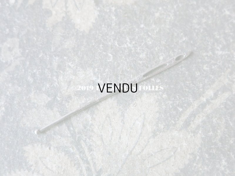 画像18: 1900年代 アンティーク シルバー製 薔薇の裁縫道具セット 