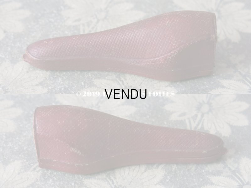 画像4: 19世紀 アンティーク ジュエリーボックス エパングルケース ボルドー