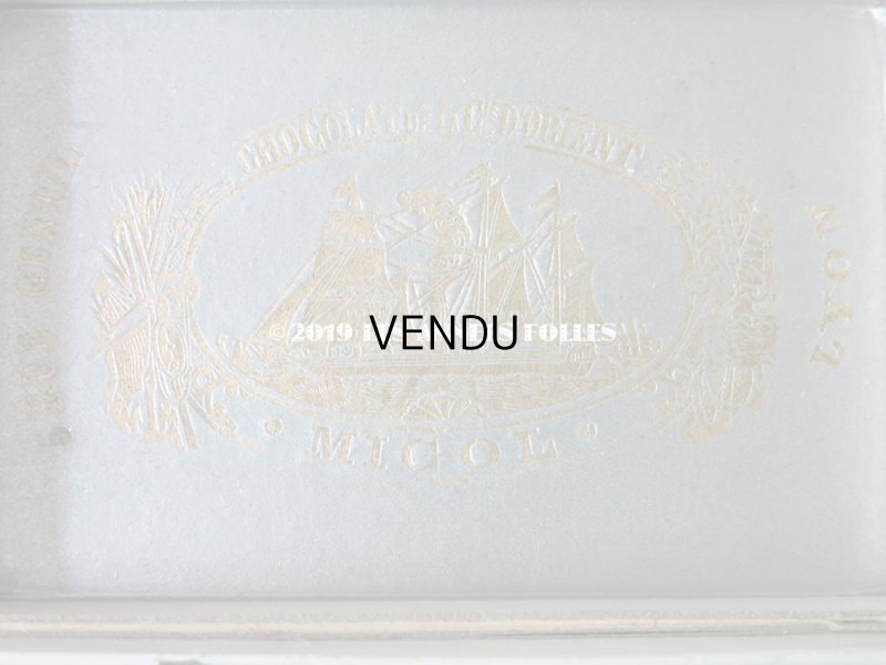 画像8: アンティーク ラングドシャのお菓子箱  人形で遊ぶ子猫 LANGUES DE CHATS - Cie D'Orient LYON -