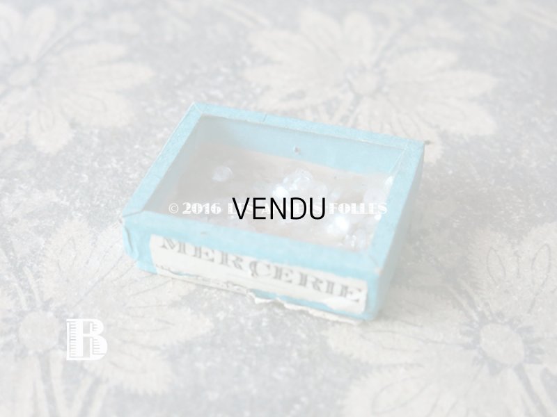 画像8: 1900年代 アンティーク ガラスの蓋の紙箱