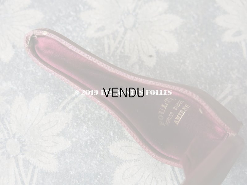 画像8: 19世紀 アンティーク ジュエリーボックス エパングルケース ボルドー