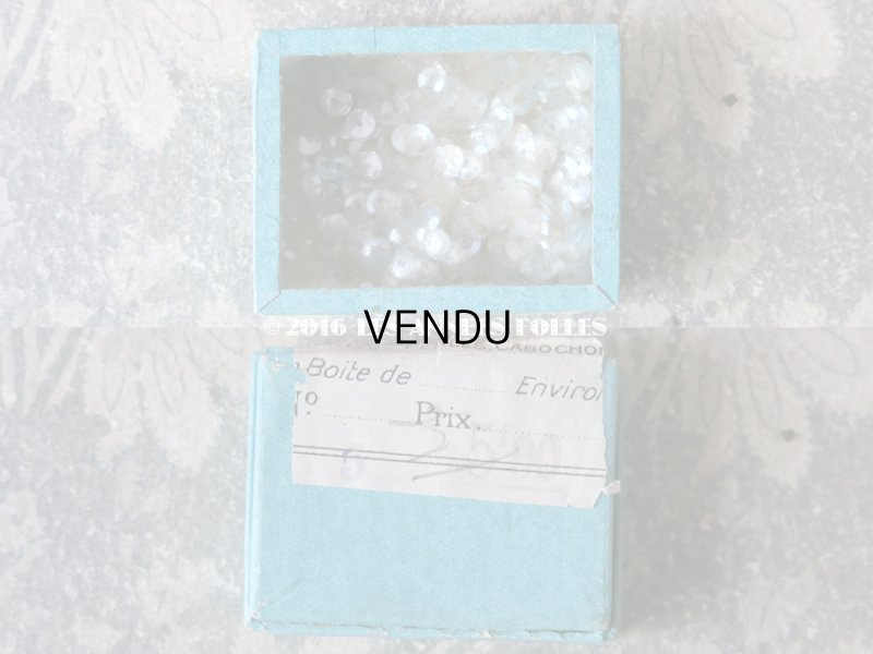 画像9: 1900年代 アンティーク ガラスの蓋の紙箱