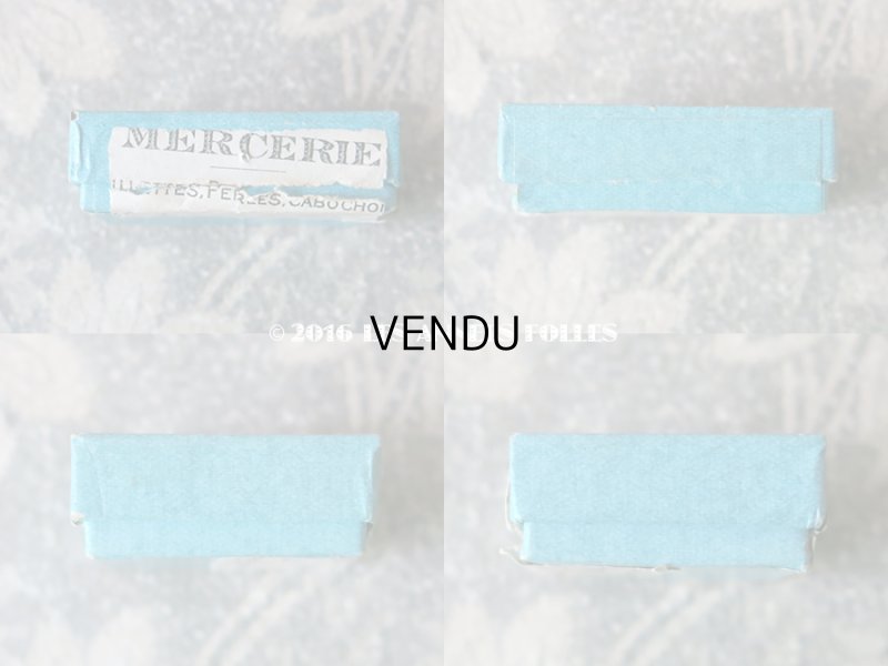 画像10: 1900年代 アンティーク ガラスの蓋の紙箱